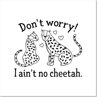 I Ain't No Cheetah Posters and Art